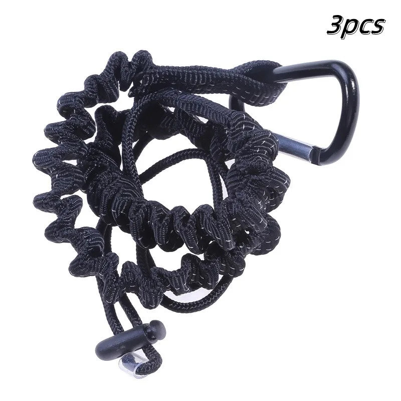 Safety Tool Lanyard Carabiner Hook | Anti-Drop Elastic Rope