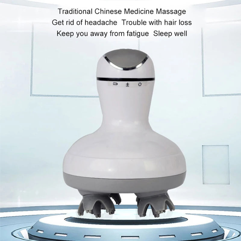 Wireless Electric Scalp Massager Deep Tissue Head Care Antistress Relax Body & Scalp Prevent Hair Loss Relief Peaceful Pleasures Health and Wellness