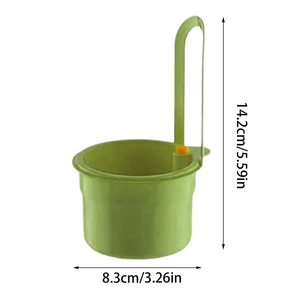 Sink Strainer Basket Space Saving Drain Food Catcher Multipurpose Hangable Sink Strainer Basket For Kitchen Laundry Bathroom Peaceful Pleasures Health and Wellness China Mainland YELLOW