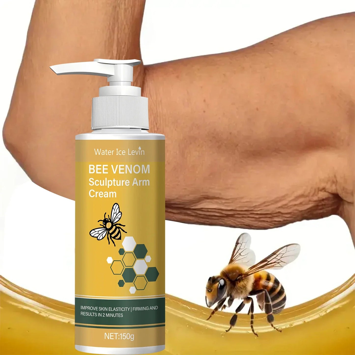 Bee Venom Firming Arm Cream – Turmeric & Coconut Oil 150g