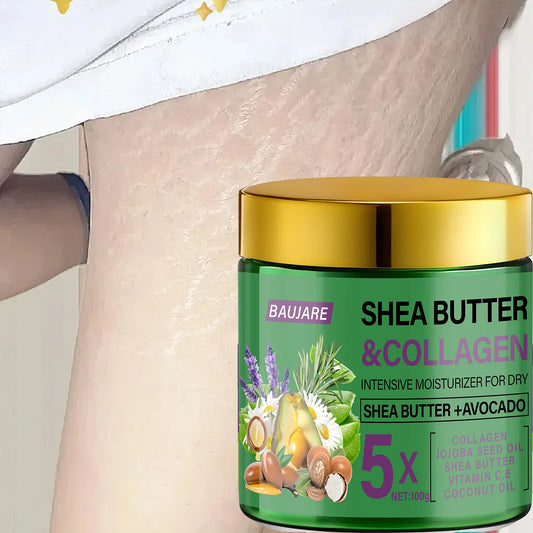Shea Butter & Collagen Face Cream | Avocado & Hyaluronic Acid Face & Body Cream Peaceful Pleasures Health and Wellness