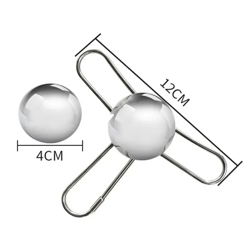 Stainless Steel Coffee Frozen Ball Reusable Cooling Coffee Tool Espresso Ice Hockey Whiskey Cocktail Cooler Retain Fragrance Peaceful Pleasures Health and Wellness Trident