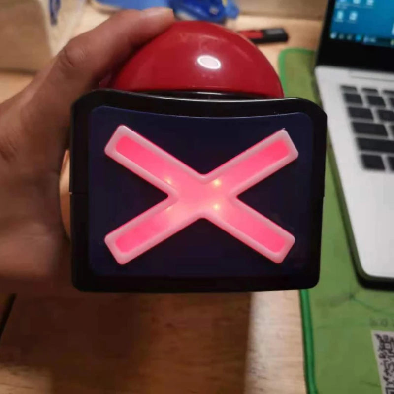 Interactive Quiz Buzzer with Sound & Light | Party Game Button