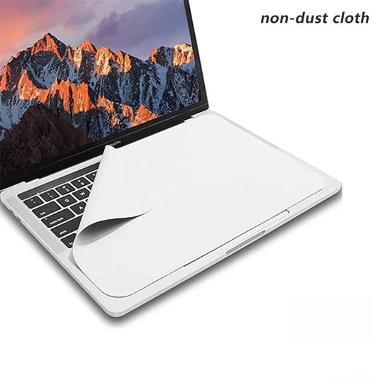 Microfiber MacBook Screen Cleaning Cloth & Keyboard Cover Laptop Screen Protector Peaceful Pleasures Health and Wellness