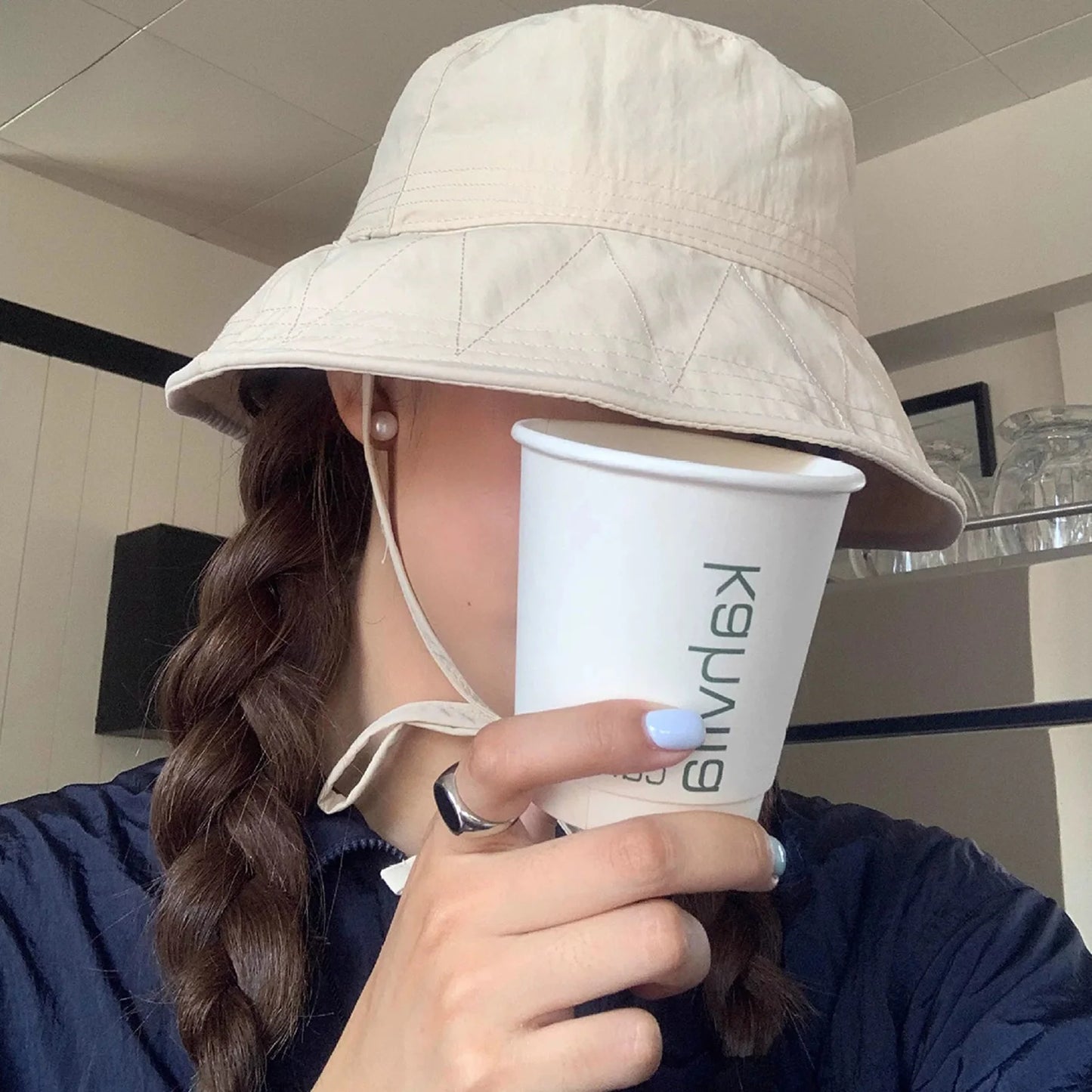 Summer Wide Brim Fisherman Hat Sun Protection Mountaineering Bucket Caps for Fishing Camping Traveling Peaceful Pleasures Health and Wellness
