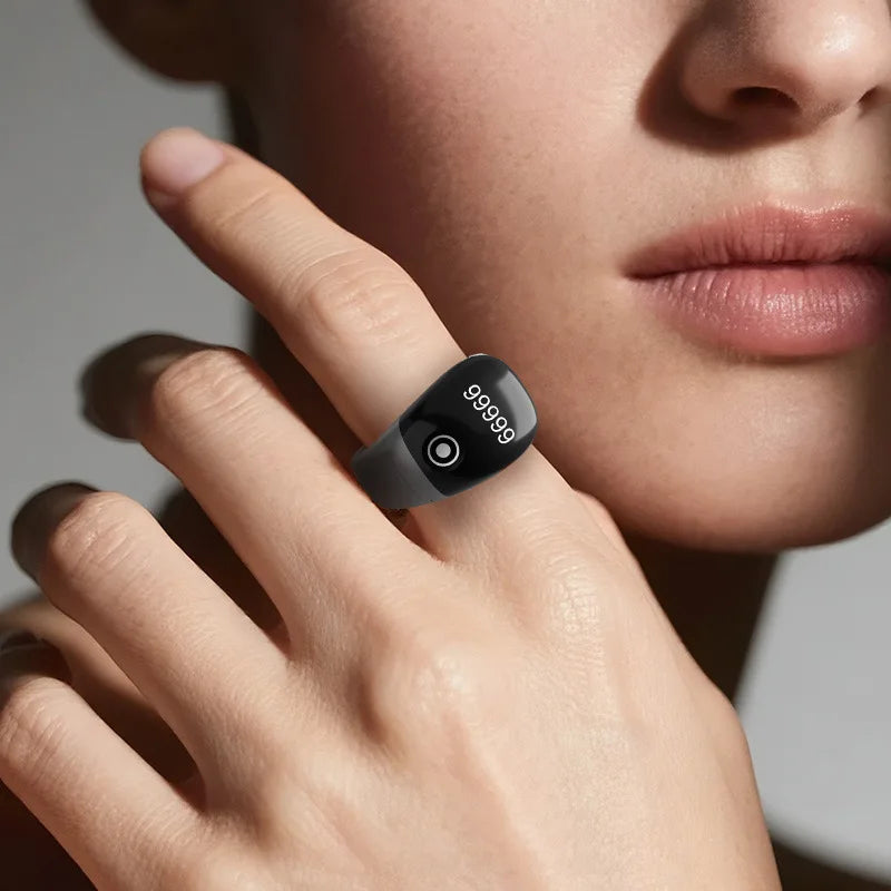 Touch Count Smart Ring App Time Reminder Button Smart Counting Ring Peaceful Pleasures Health and Wellness
