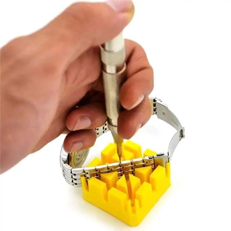 Y51A-Bracelet Strap Pin Remover Punch For Watch Bands- Stainless Steel 35Mm Spring Loaded Link Design For Watchmaker Tool Peaceful Pleasures Health and Wellness
