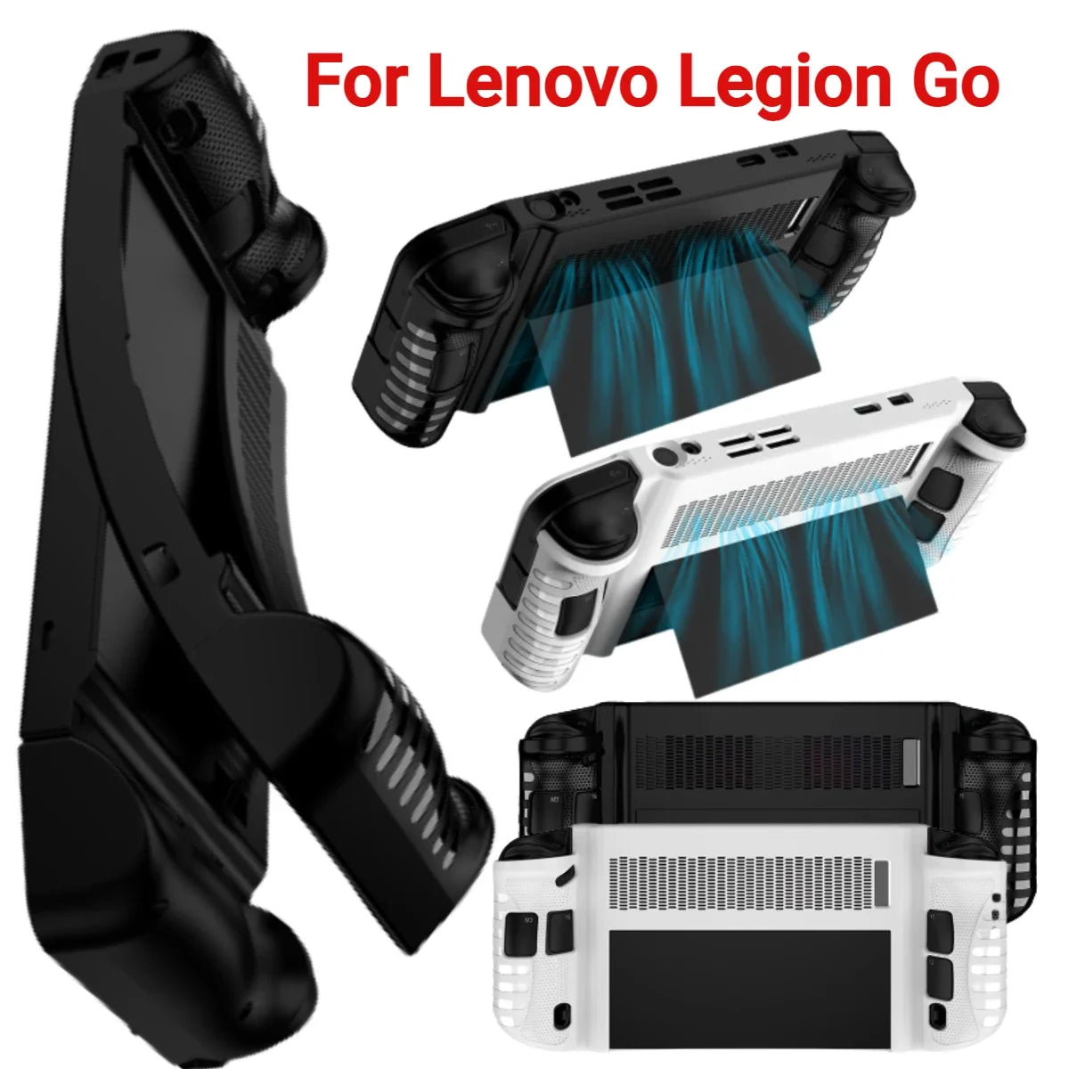 Ultra Thin TPU Soft Case For Lenovo Legion Go Case Handle Game Console Protective Cover with Kickstand For Legion Go Accessories Peaceful Pleasures Health and Wellness