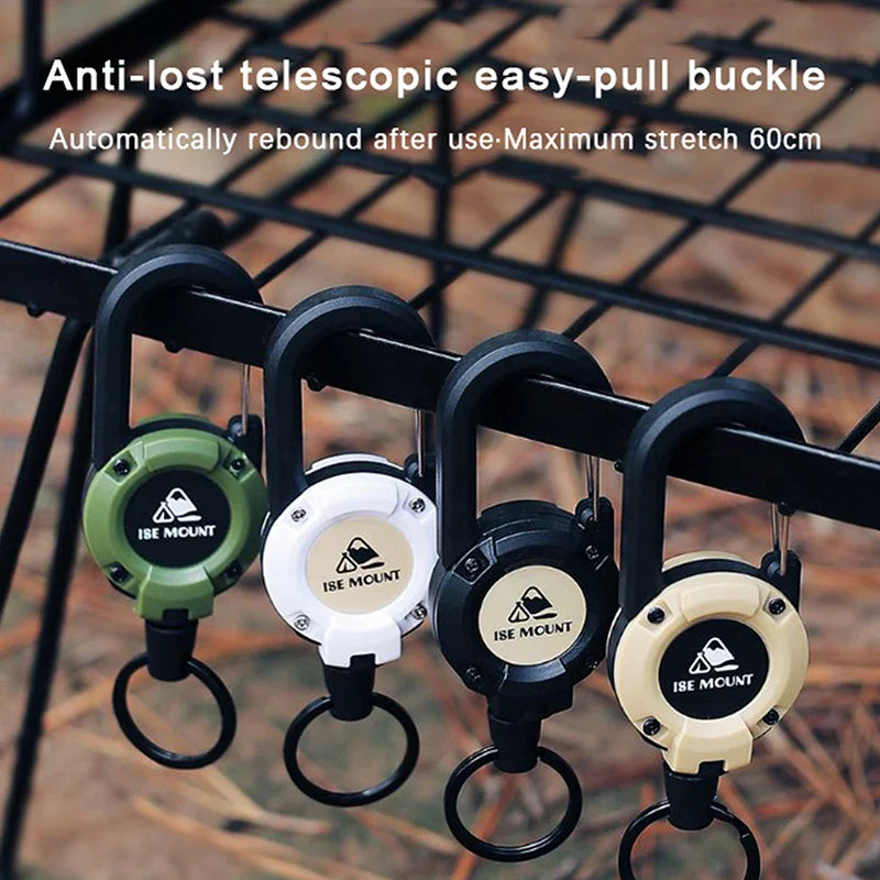 Retractable Key Ring & Badge Reel – Anti-Lost ID Card Holder