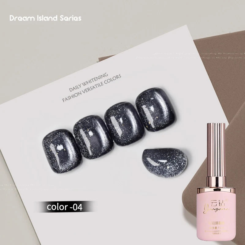 36-Color Magnetic Cat Eye Gel Polish Set | UV/LED Nail Kit