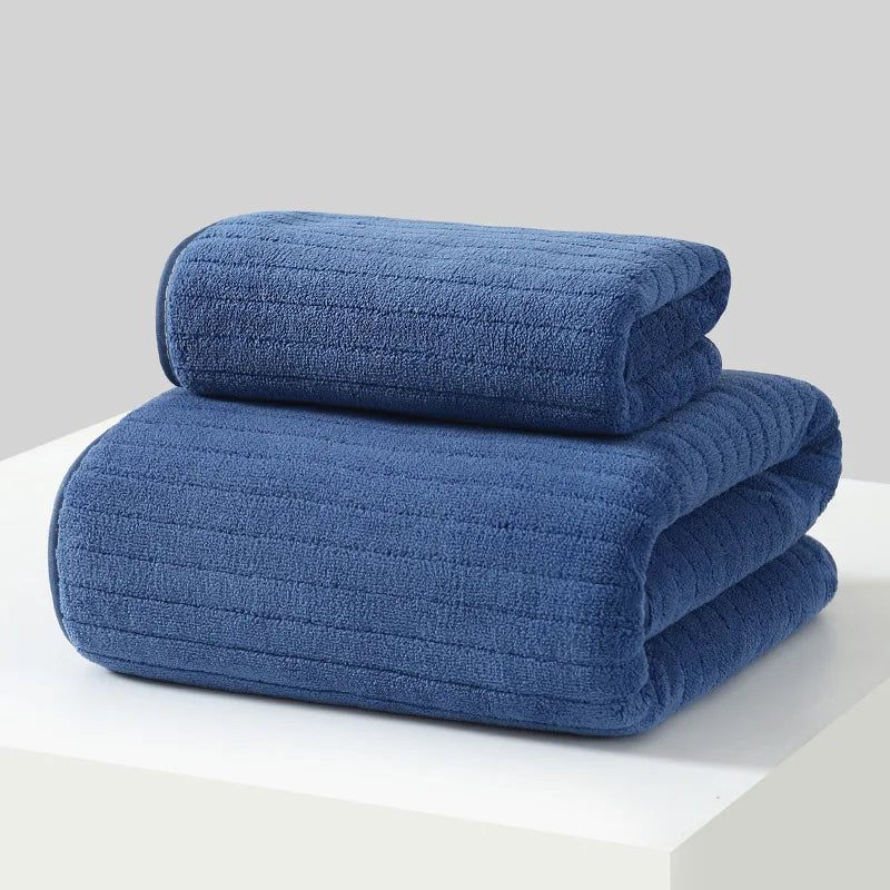 Extra Large Turkish Bath Towel | 27x55" Premium Cotton Quick-Dry