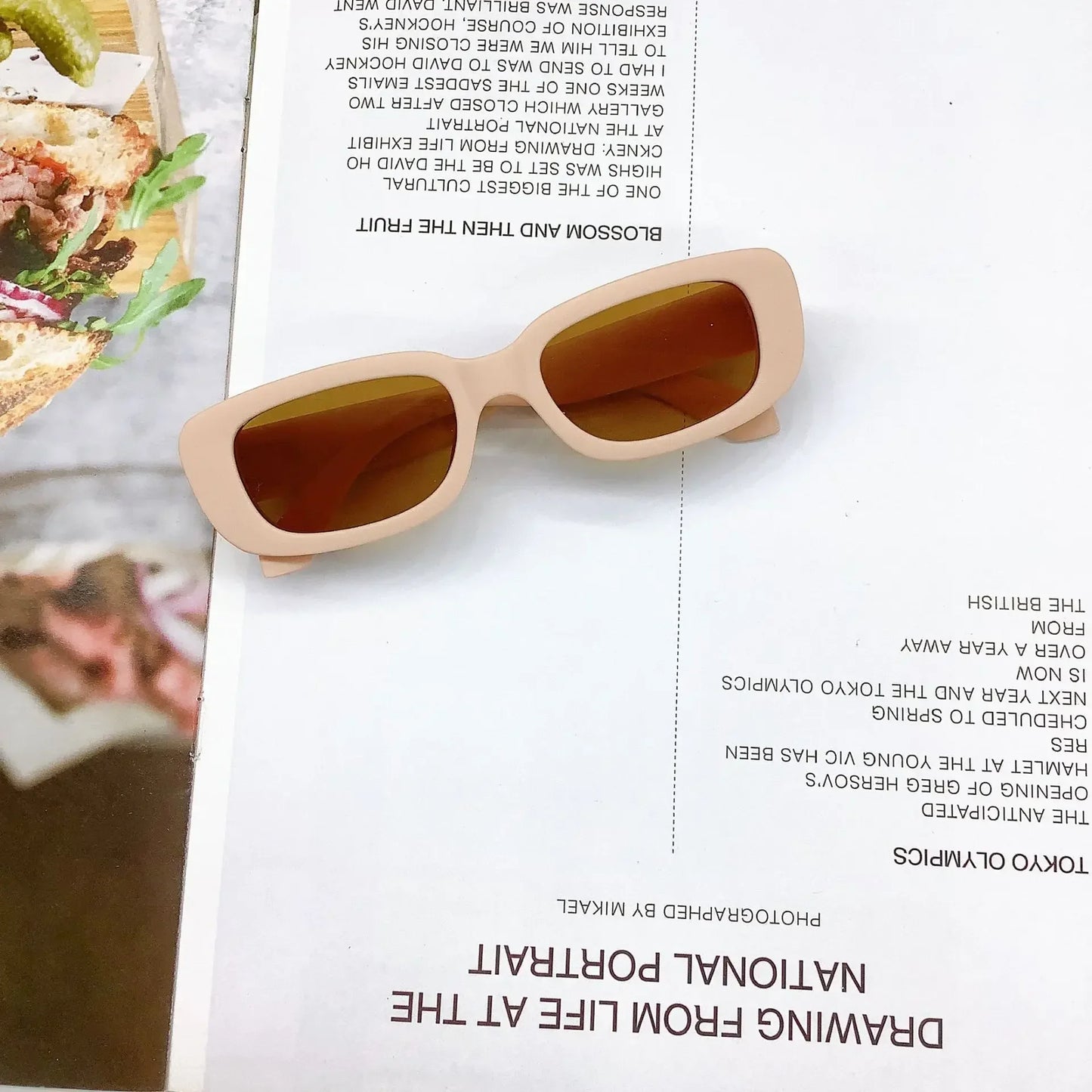 Kids UV400 Rectangle Sunglasses | Vintage Frosted Boys & Girls