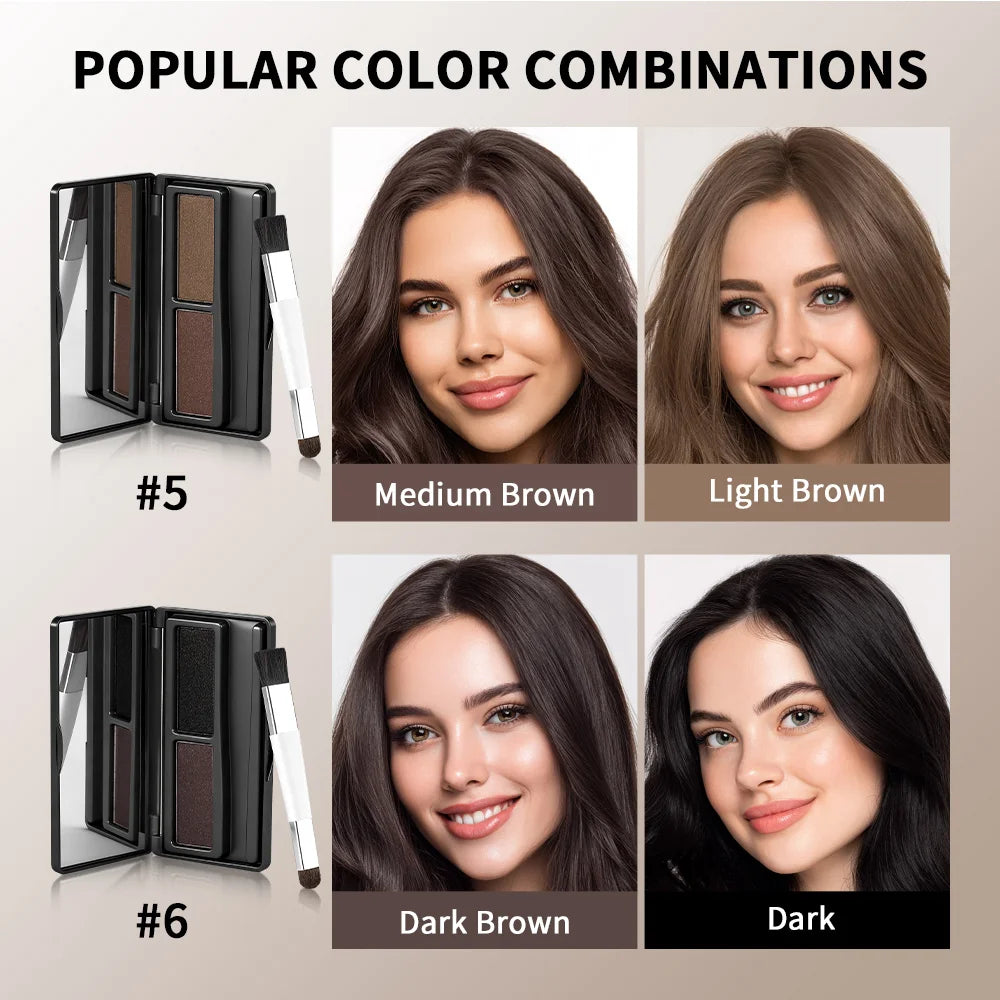 Lakerain Hair Root Covering Decoration Precise Application Hair Root Hairline Long Lasting Waterproof Natural Covers White Hairs Peaceful Pleasures Health and Wellness