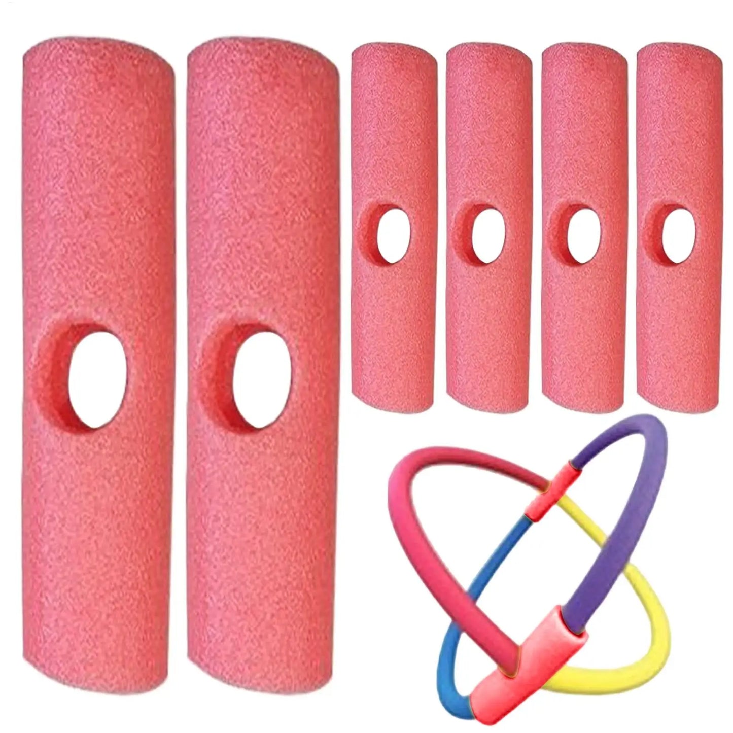 Pool Noodle Connectors Set of 6 – 2, 3 & 4-Way Float Joiners