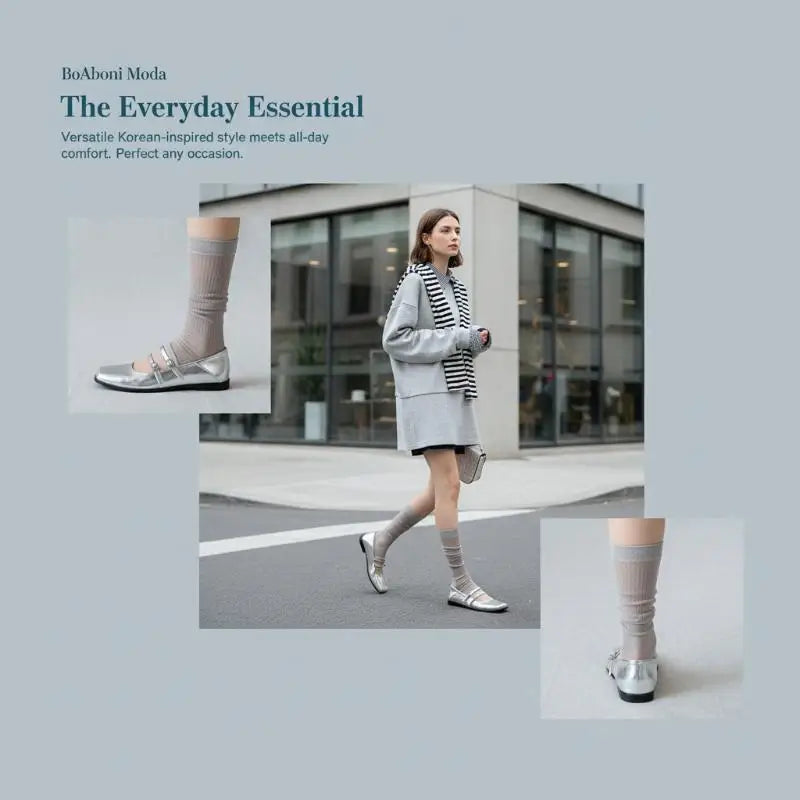 Women's Mesh Silk Slouch Socks | Korean Drawstring Style