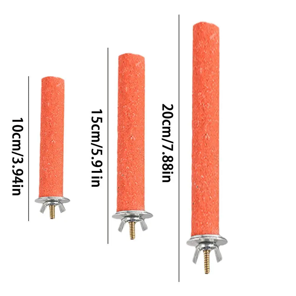 Wood Bird Perch Grinding Bar – Claw & Beak Trimming Stick