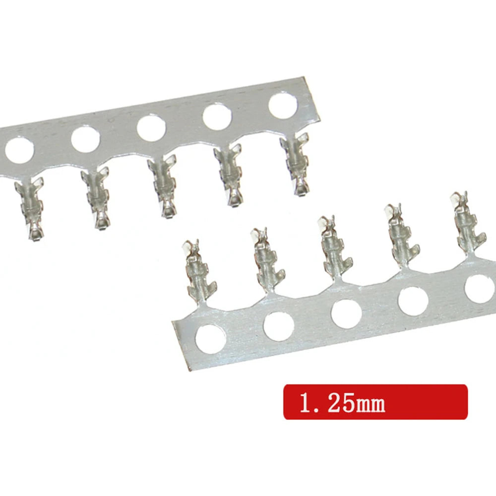 40sets/Box JST 1.25 Male Female Connector Aerial Docking 2/3/4/5Pin Plug With Terminal Wire Connectors Kit Peaceful Pleasures Health and Wellness