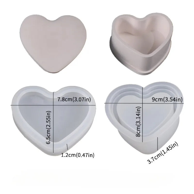 Silicone Molds for Resin, Candle, Concrete & Plaster DIY
