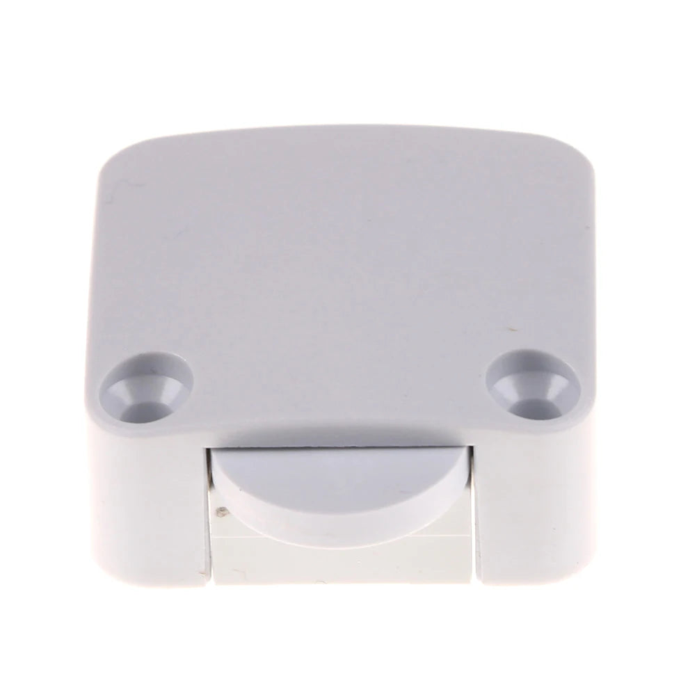 1PC 202A Wardrobe Cabinet Light Switch Automatic Reset Switch Door Control Switch Peaceful Pleasures Health and Wellness White 0 250V