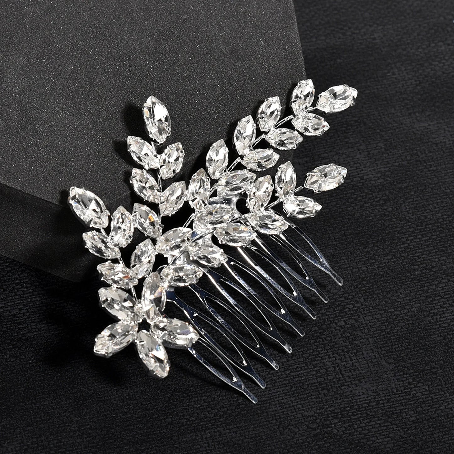 Glittering Hair Combs Clips Hair Fork Luxurious Messy Bun Maker with Glass Diamond for Banquet Wedding Gown Hair Clips Peaceful Pleasures Health and Wellness