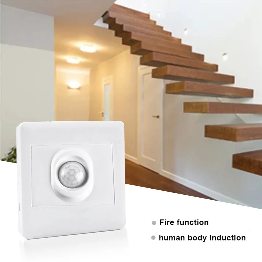 PIR Motion Sensor Switch AC110V-220V | Auto Infrared Light