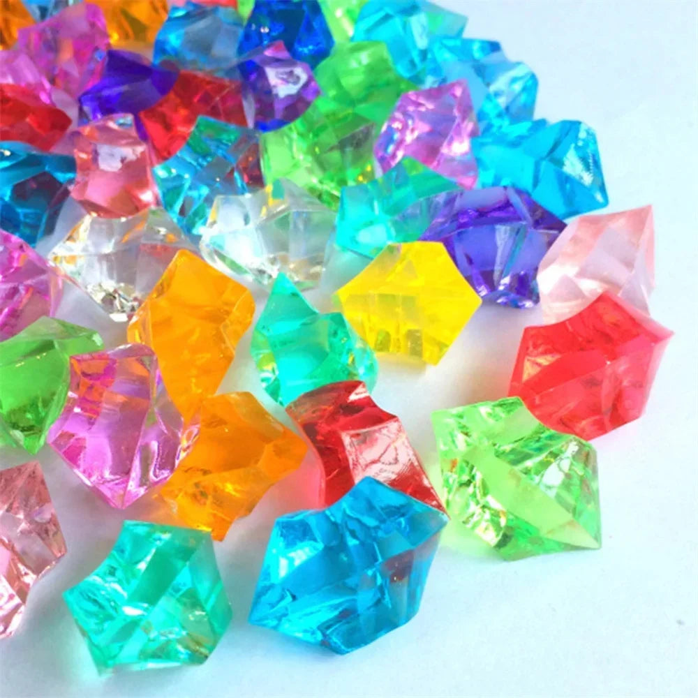 Acrylic Crystal Gems – Aquarium, Vase Filler & Decor (100/200pcs)