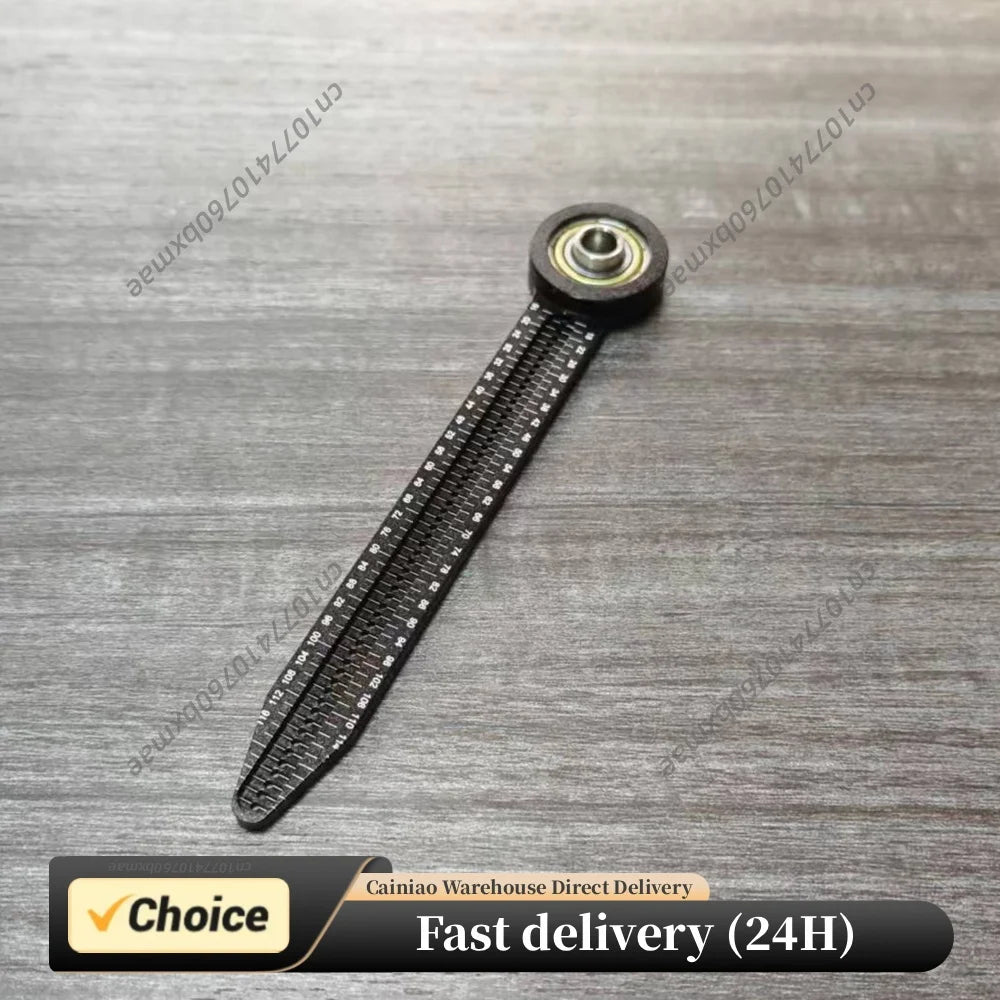 Portable Woodworking Hole Ruler Multi-Purpose 360 Degree Rotating Circular Drawing Tool for Engineering Carpentry Design Peaceful Pleasures Health and Wellness