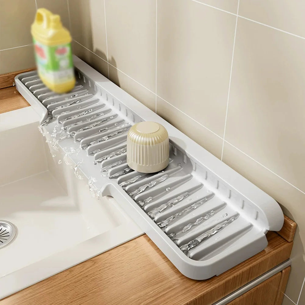 Silicone Kitchen Sink Splash Guard & Drainage Mat