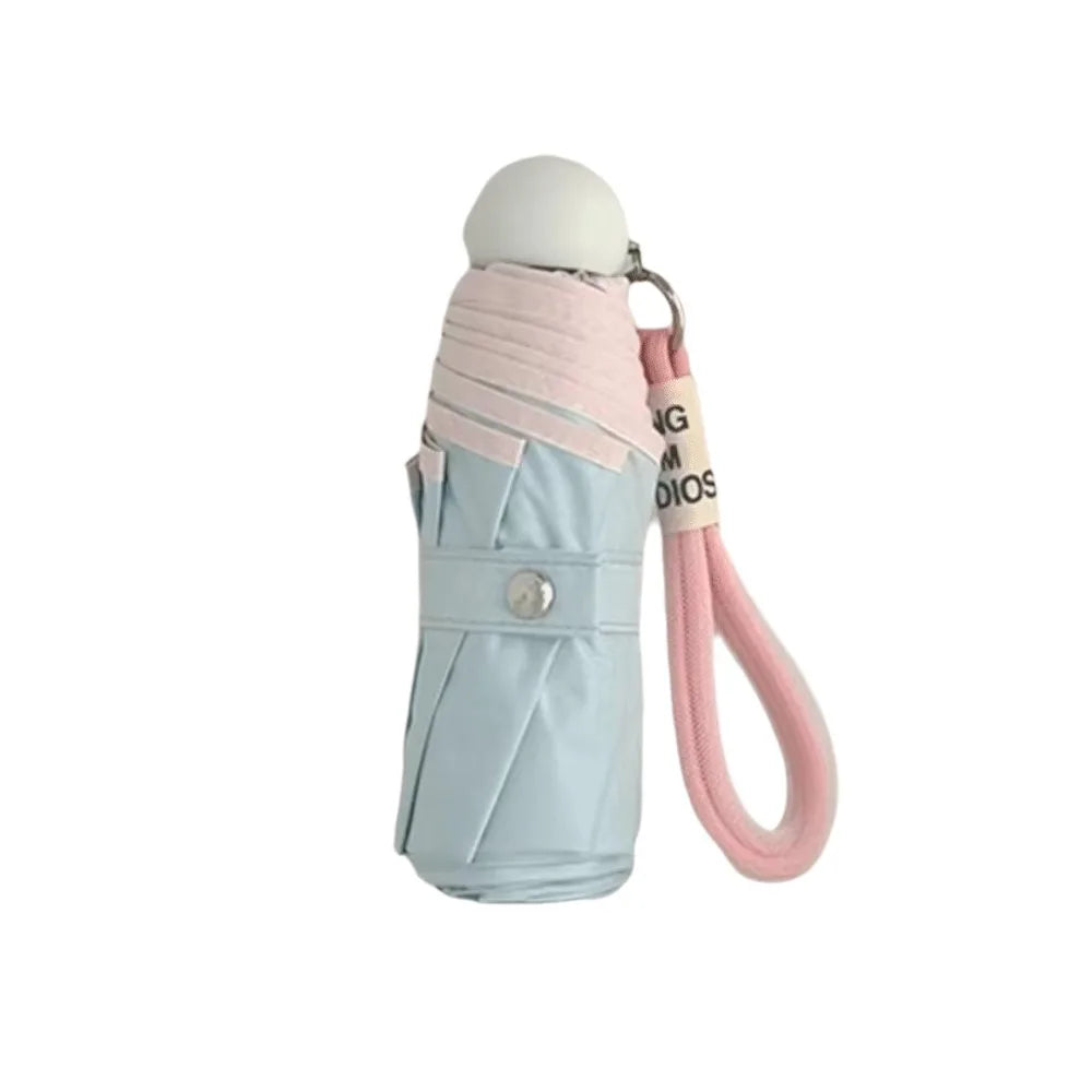 UV Protection Foldable Umbrella – Compact, Windproof, Dual Use