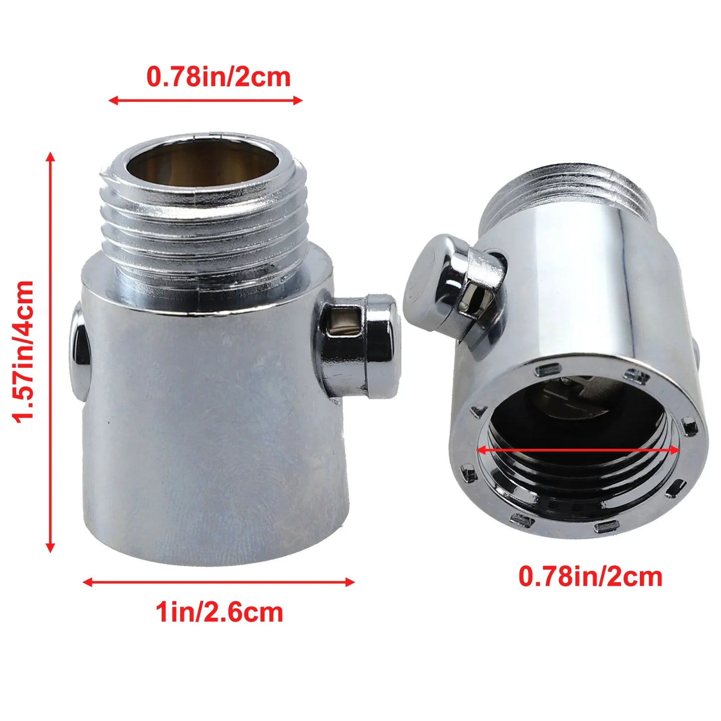 Shower Head Shut-Off Valve – One-Button Water Stop Controller
