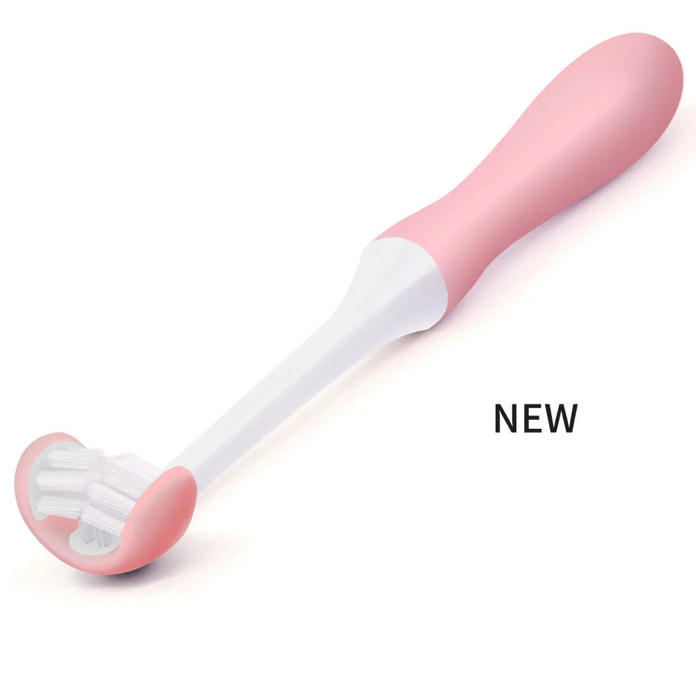 Kids U-Shaped 3D Toothbrush | Soft Silicone | Ages 4–12