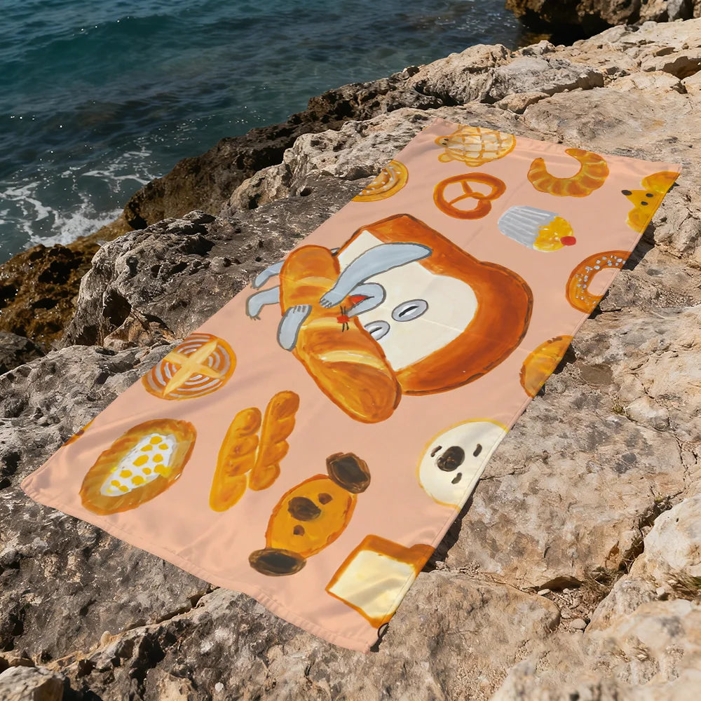 Quick Dry Microfiber Beach Towel | Pool, Gym & Travel