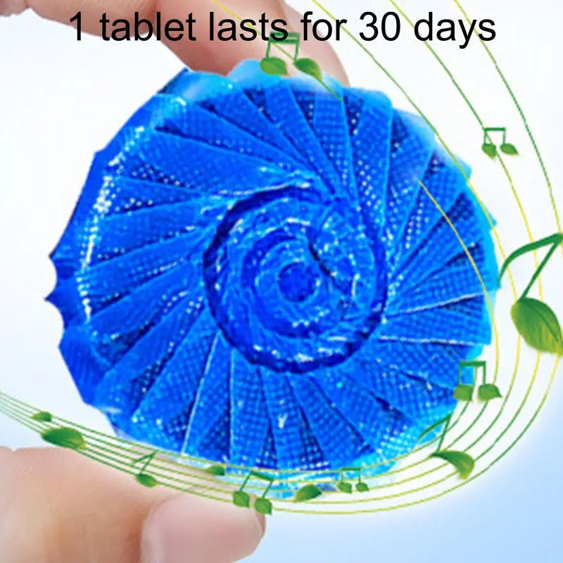 Toilet Tank Cleaner Tablets 2 Pack Bathroom Toilet Cleaning Tabs Refreshing Bathroom Toilet Cleaning Tabs Automatic Toilet Bowl Peaceful Pleasures Health and Wellness