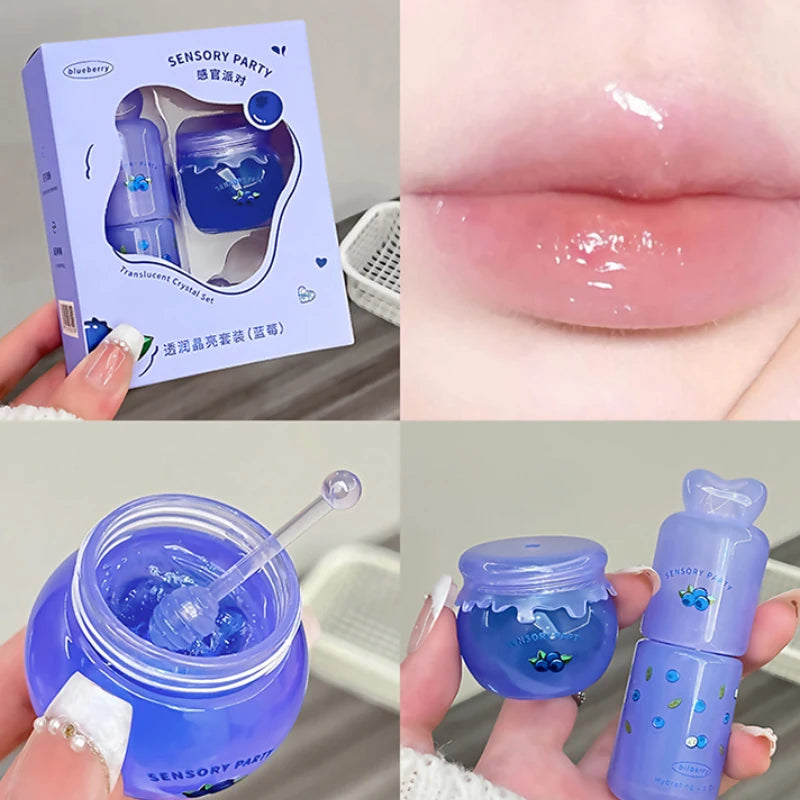 Hydrating Brightening Lip Mask | 24-Hour Moisture & Lip Oil