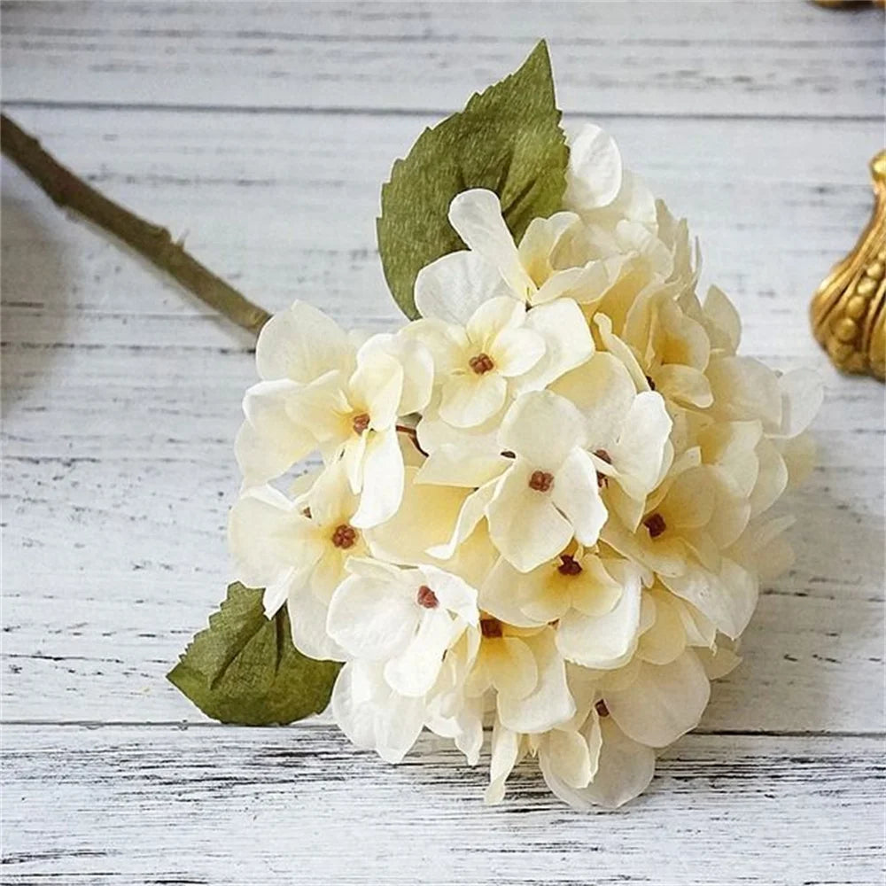Silk Hydrangea Artificial Flowers Bundle | Wedding & Home Decor