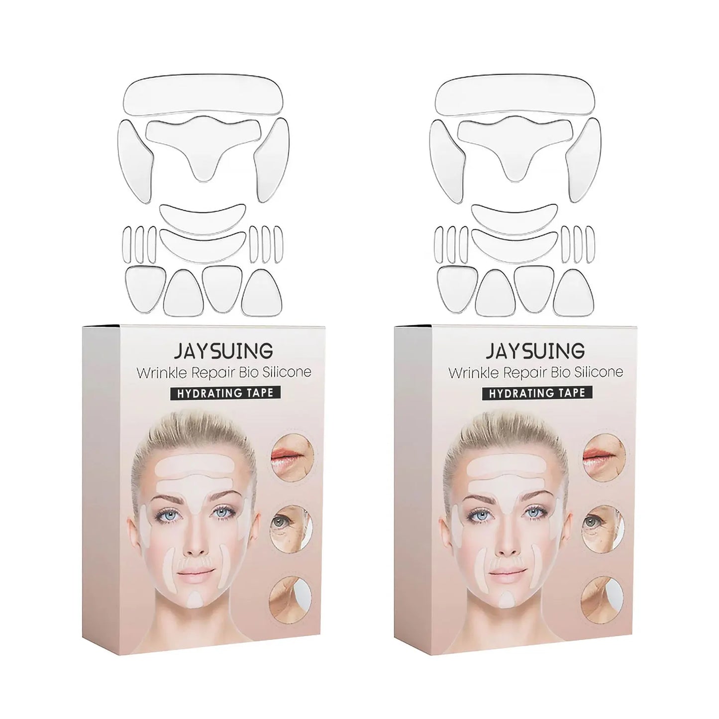 Silicone Anti-Wrinkle Firming Patches – Forehead & Crow's Feet