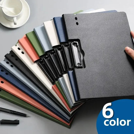 A4 Clipboard Folder with Cover | PVC Document Organizer Clipboard Folder Peaceful Pleasures Health and Wellness