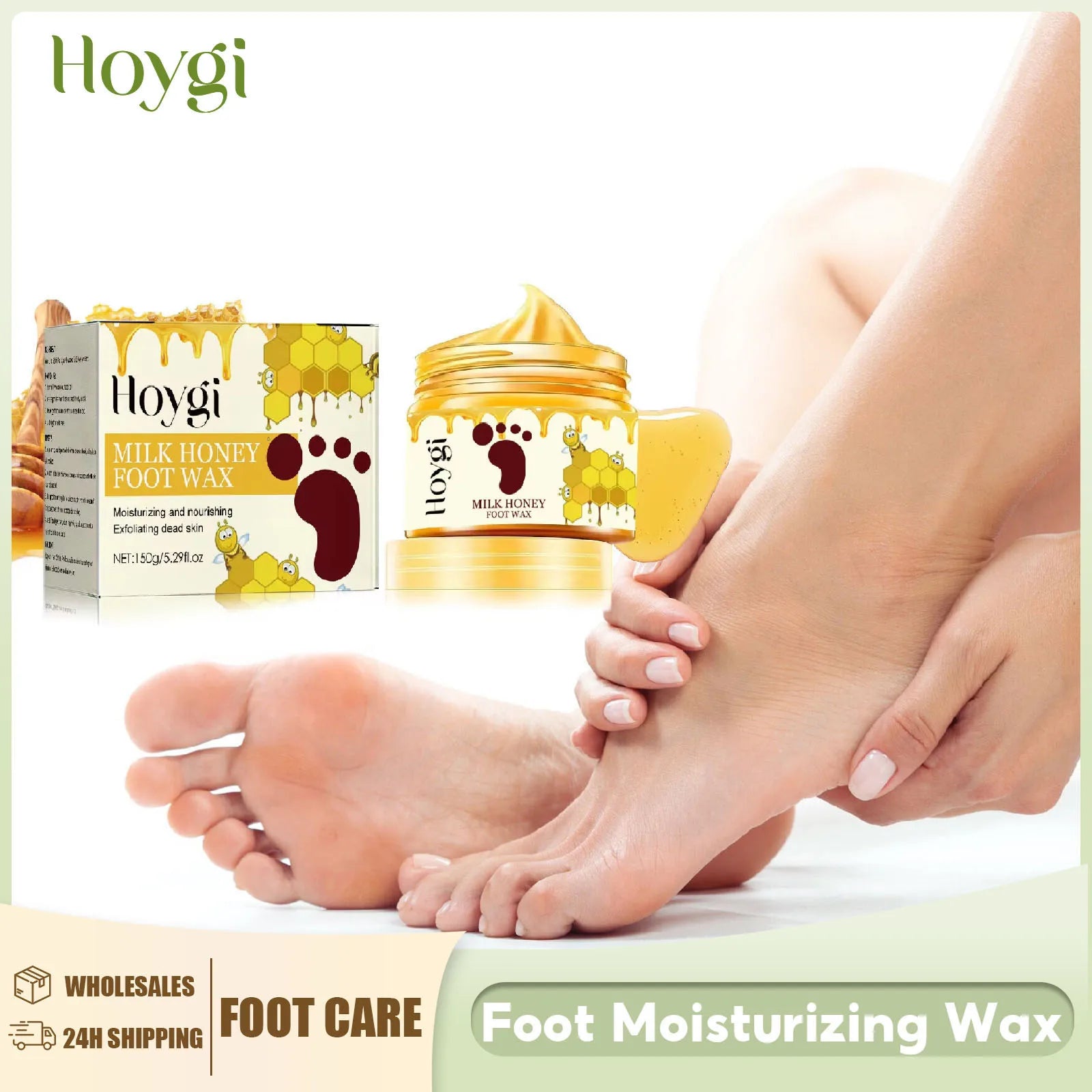 Anti Drying Foot Wax Exfoliating Remove Callus Peeling Soften Repair Roughness Nourishing Hydrating Moisturizing Foot Care Cream Peaceful Pleasures Health and Wellness