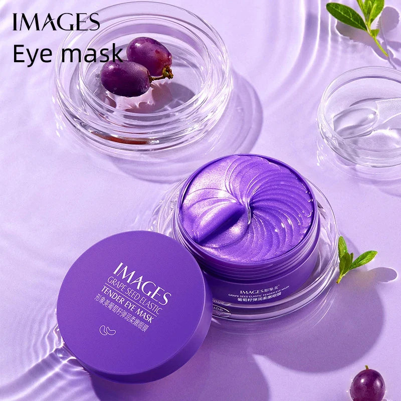 60 Grape Seed Hydrating Eye Patches – Collagen & Witch Hazel