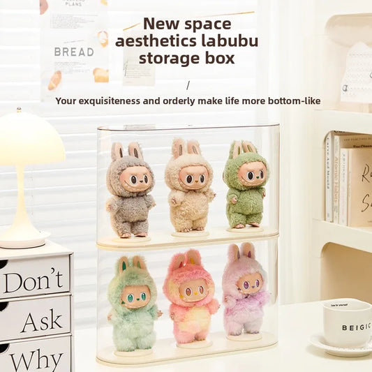 Vinyl Figure Display Case | Collectible Toy Cabinet for Figurines Collectible Display Case Peaceful Pleasures Health and Wellness