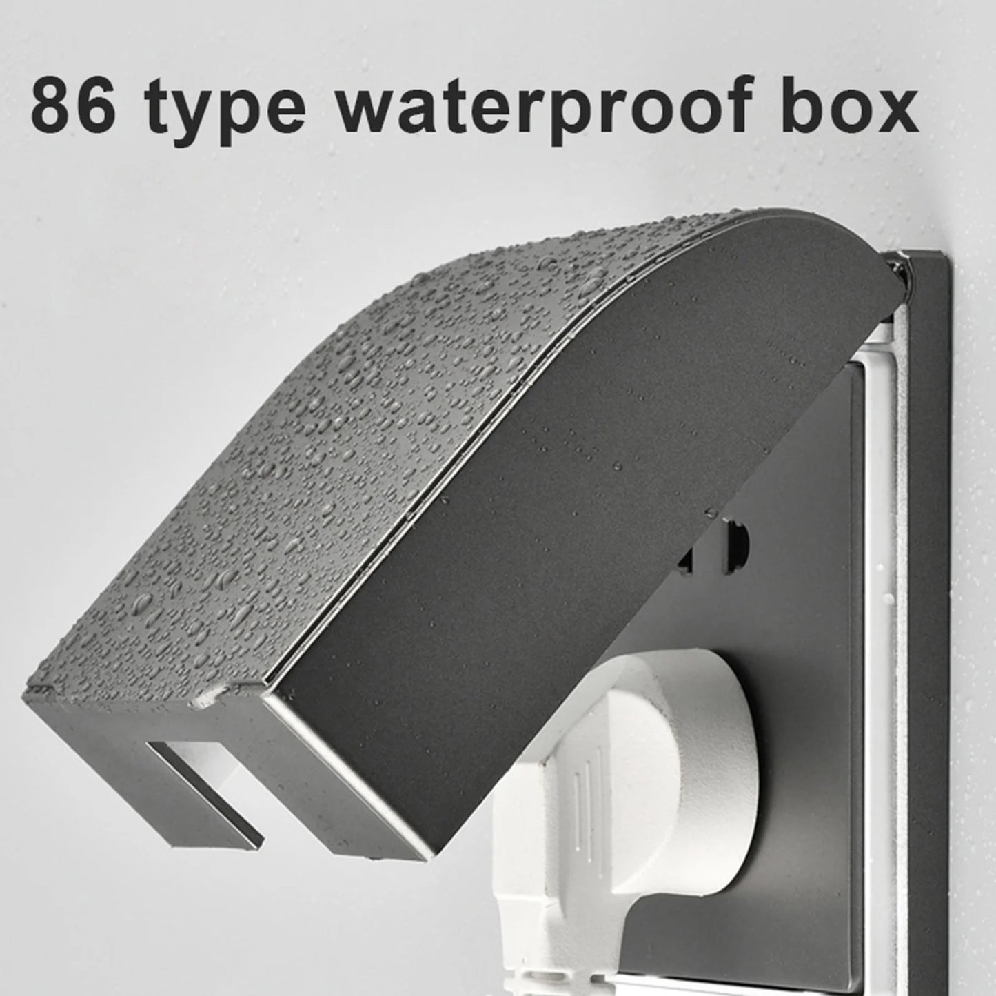 Socket -Proof Box Flame Retardant Firmly Close Case Box for Home Hotel Bathroom Kitchen Peaceful Pleasures Health and Wellness