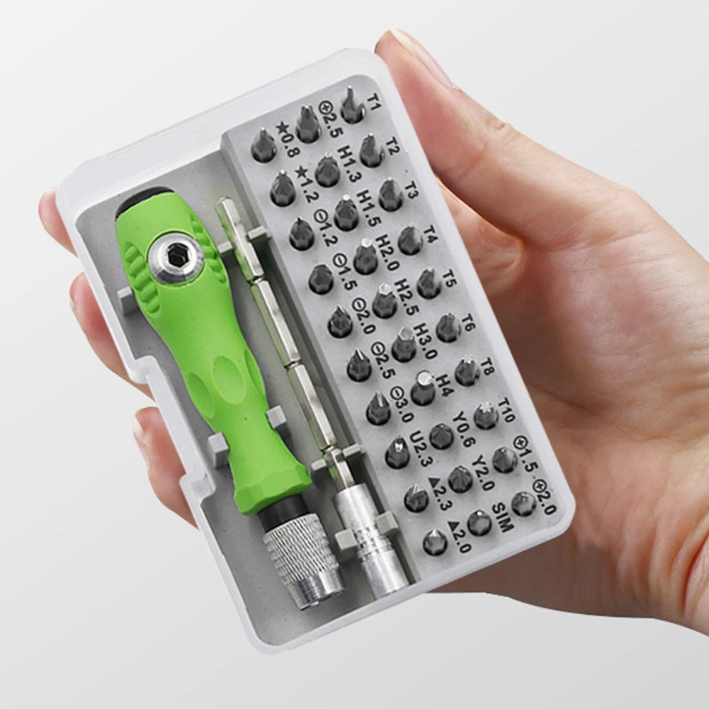 32-in-1 Magnetic Precision Screwdriver Bit Set Peaceful Pleasures Health and Wellness