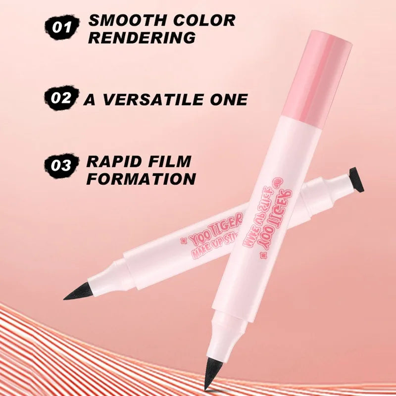 2-in-1 Waterproof Eyeliner & Aegyo-sal Stamp Pen | Natural Eye