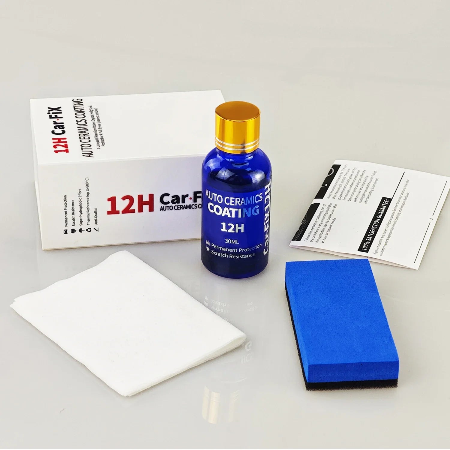 12H Ceramics for Car Polish Liquid Ceramic Coat Hydrophobic Glass Coating Paint Protective Foil Care Anti-scratch Auto Wax Peaceful Pleasures Health and Wellness