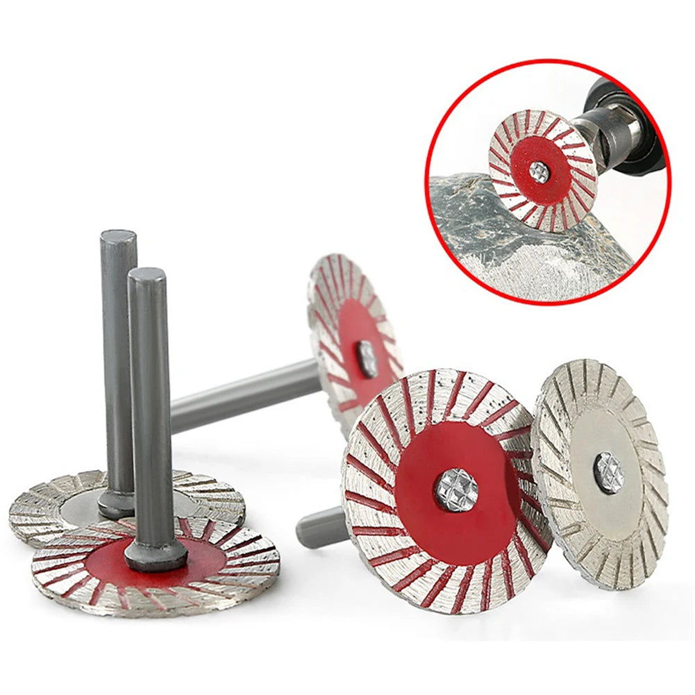 Cutting Disc Shank Circular Saw Blade Wood Metal Stone Discs Mandrel
