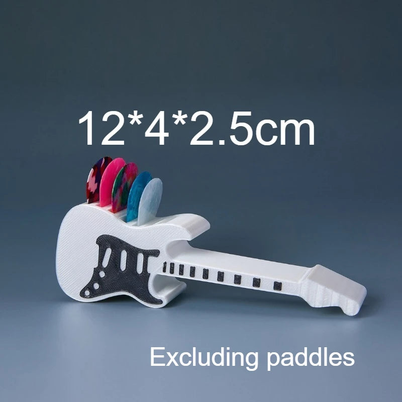 Guitar Pick Holder 3D Printed Large-capacity Portable Amp Shape Slots