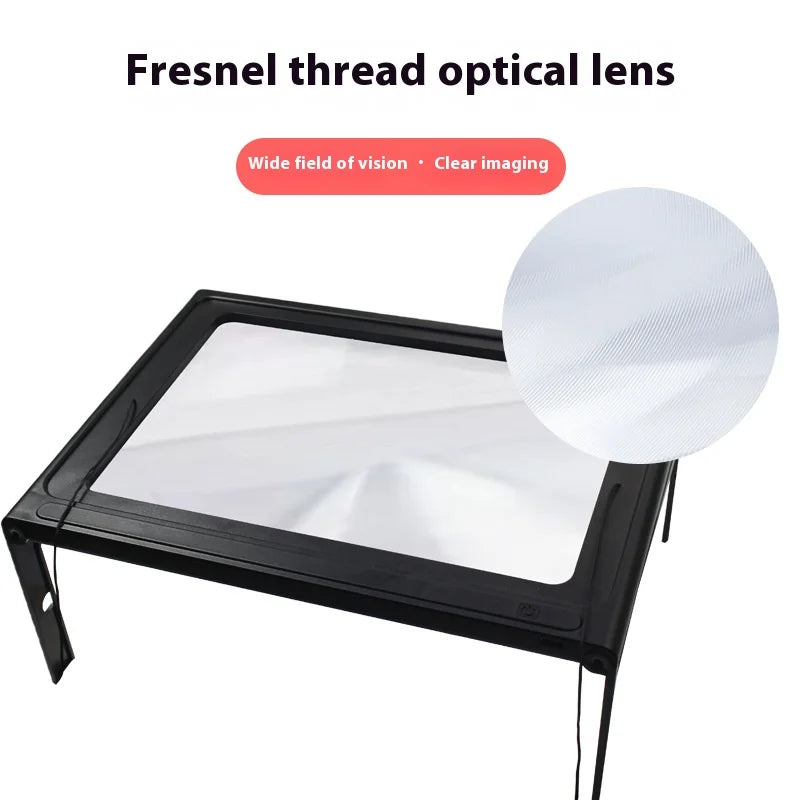 Desktop/neck Mounted Multifunctional Magnifying Glass with 12 Led Beads and 3X Magnification for Elderly Readers Peaceful Pleasures Health and Wellness