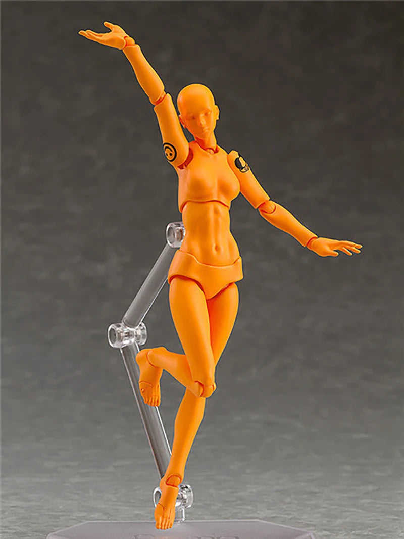 Artist Figure Art Painting Anime Sketch Draw Male Female Body Movable
