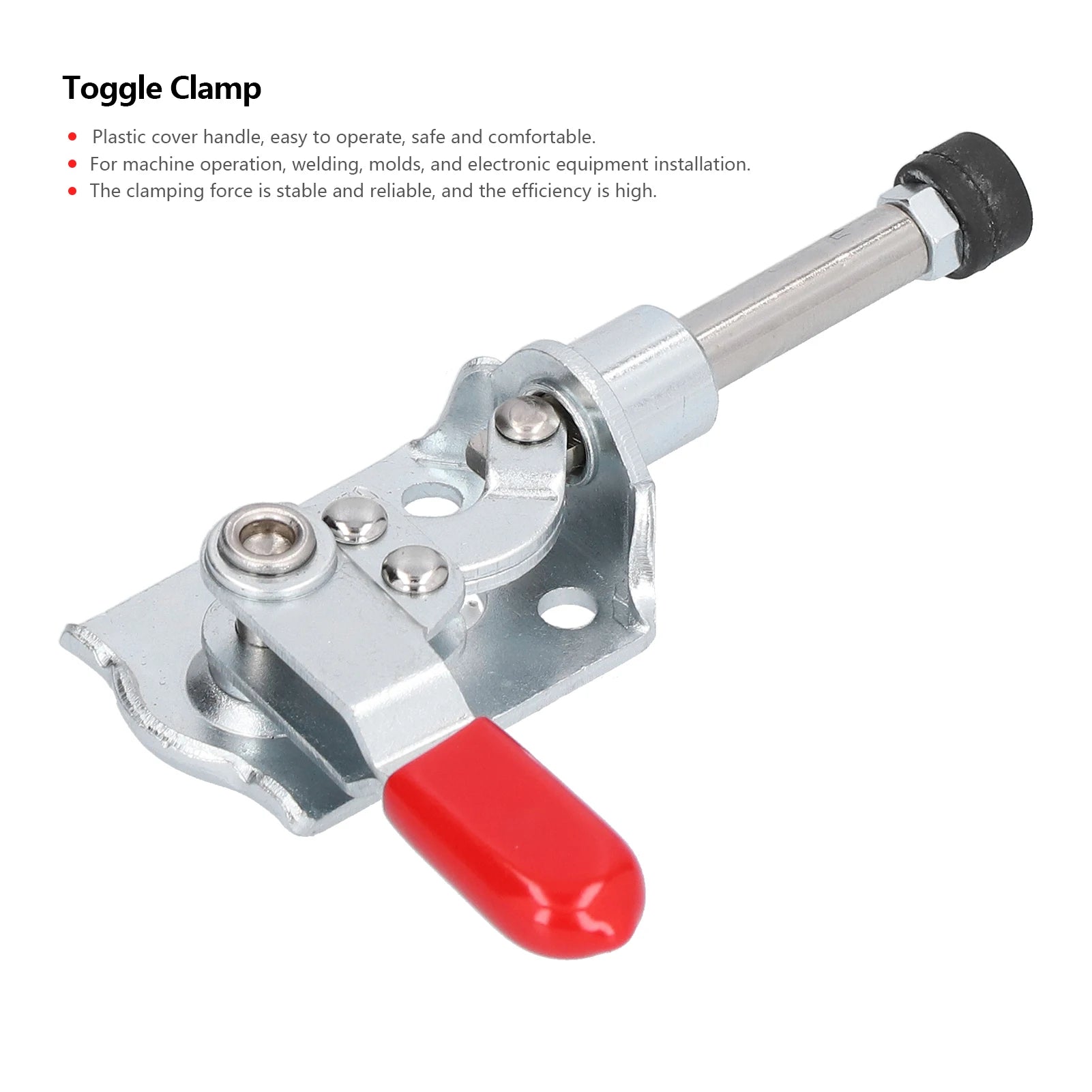 Clamp Equipment Push Pull Toggle Clamp Quick‑Release Toggle Clamp 40kg Holding Capacity Testing Jig Accessories Toggle Clamp Peaceful Pleasures Health and Wellness