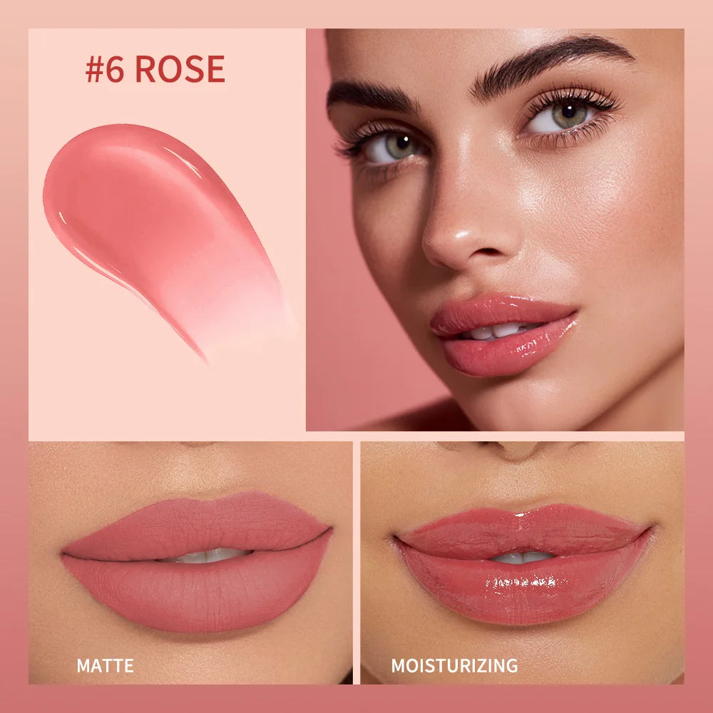 Lakerain Kulfée Lip Oil Long-lasting Moisturizing 9 Color Lip Gloss Non-Sticky Smooth Glide Deep Hydrating Lips Beauty Makeup Peaceful Pleasures Health and Wellness